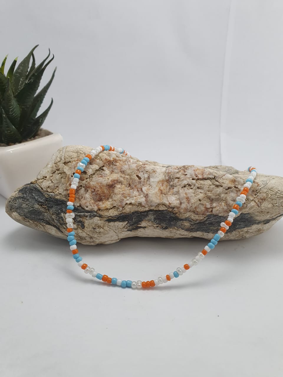 Simple Beaded Choker
